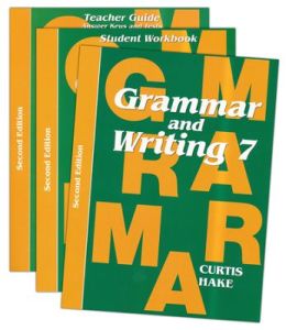 Saxon Grammar & Writing 2nd Edition Grade 7 Bundle Saxon Grammar & Writing 2nd Edition Grade 7 Bundle