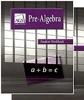 Pearson/AGS Pre-Algebra Student Workbook Bundle Pearson/AGS Pre-Algebra Student Workbook Bundle