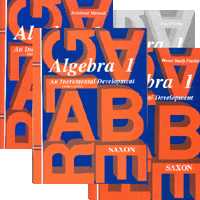 Saxon Math Algebra 1 Bundle w/Solutions Manual Saxon Math Algebra 1 Bundle w/Solutions Manual