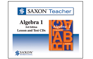 Saxon Math Teacher - Algebra 1 Tutor CD Saxon Math Teacher - Algebra 1 Tutor CD