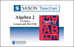 Saxon Math Teacher - Algebra 2 Tutor CD Saxon Math Teacher - Algebra 2 Tutor CD