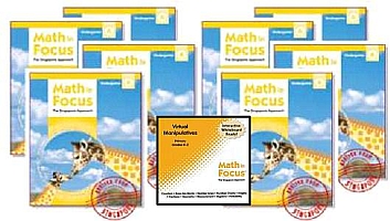Math In Focus Singapore Math KINDERGARTEN Bundle Math In Focus Singapore Math KINDERGARTEN Bundle