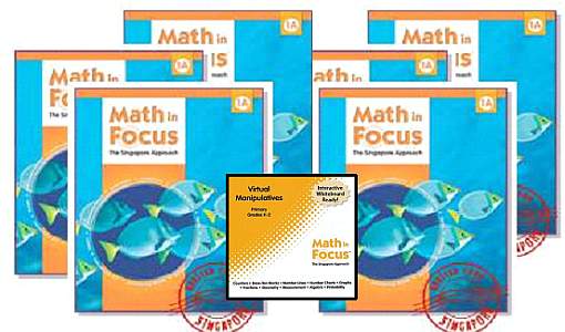 Math In Focus - Singapore Math - Grade 1 Bundle Math In Focus - Singapore Math - Grade 1 Bundle