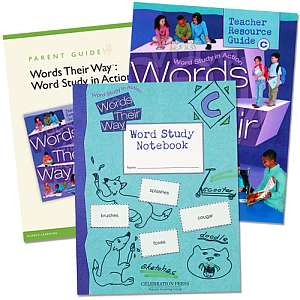 Words Their Way - Grade 3 Kit w/Student Book, Teacher & Parent G Words Their Way - Grade 3 Kit w/Student Book, Teacher & Parent G
