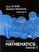 Prentice Hall Math Course 1 Grade 6 Student Workbook Prentice Hall Math Course 1 Grade 6 Student Workbook