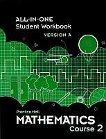 Prentice Hall Math Course 2 Grade 7 Student Workbook Prentice Hall Math Course 2 Grade 7 Student Workbook