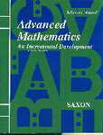 Saxon Math Advanced Mathematics Solutions Manual 2nd Edition Saxon Math Advanced Mathematics Solutions Manual 2nd Edition