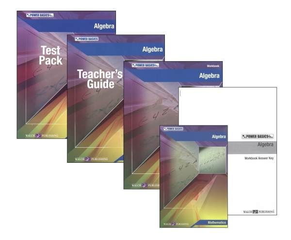 Power Basics: Algebra Homeschool Bundle Power Basics: Algebra Homeschool Bundle