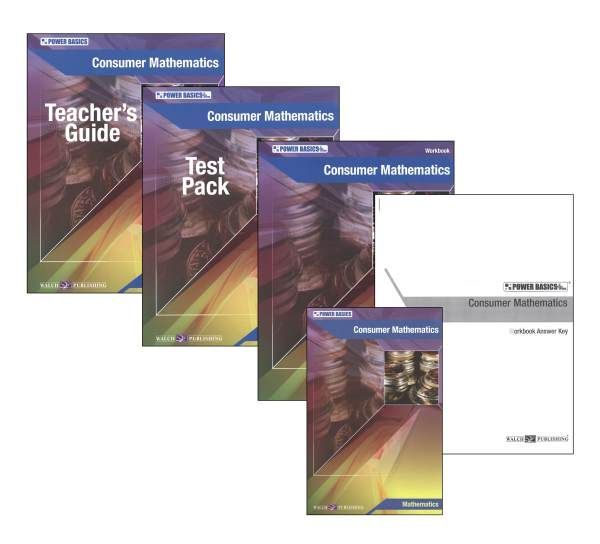 Power Basics: Consumer Mathematics Homeschool Bundle Power Basics: Consumer Mathematics Homeschool Bundle