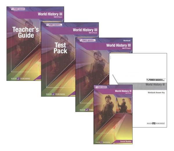 Power Basics: World History 3 Homeschool Bundle Power Basics: World History 3 Homeschool Bundle